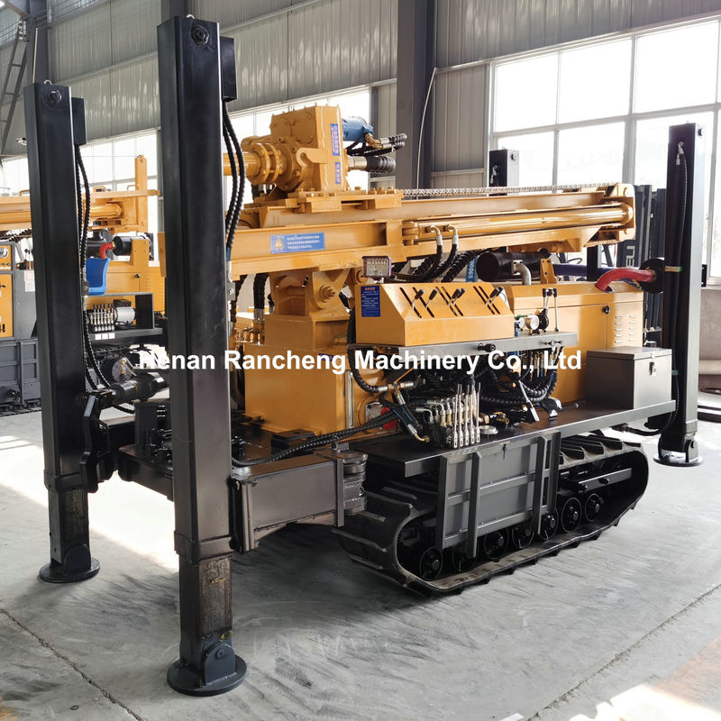180m Deep Rock RCF180C Crawler Moving Multi-Functional Water Well Drilling Rig In Stock