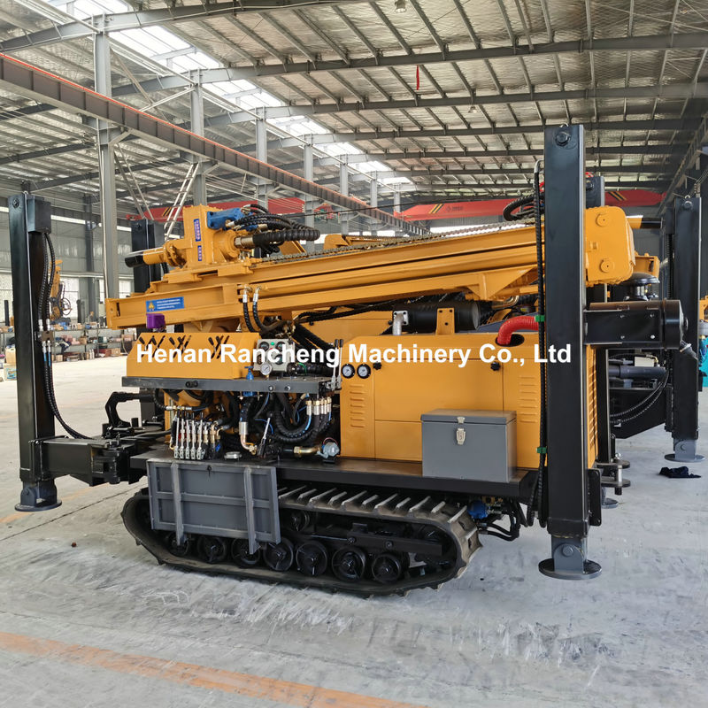 180m Deep Rock RCF180C Crawler Moving Multi-Functional Water Well Drilling Rig In Stock