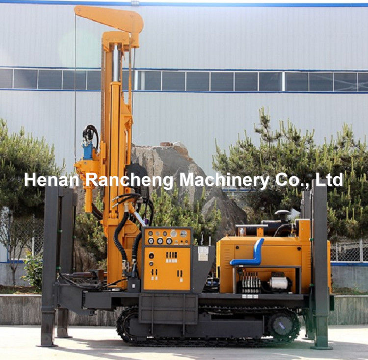 260m Deep Crawler Mounted Hydraulic Water Well Drill Rig RCF260C Water Well Drilling Rig Machine