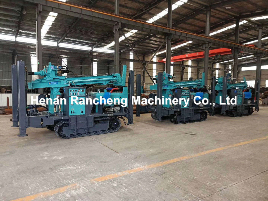 300m Bore Depth Water Well Crawler Type Drilling Rig Machine 85KW Yuchai Engine