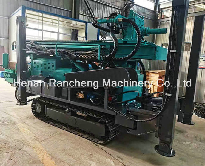 450m Depth 350mm Diameter Multi Functional Drilling Rig With 103KW Weichai Engine 6 Cylinders
