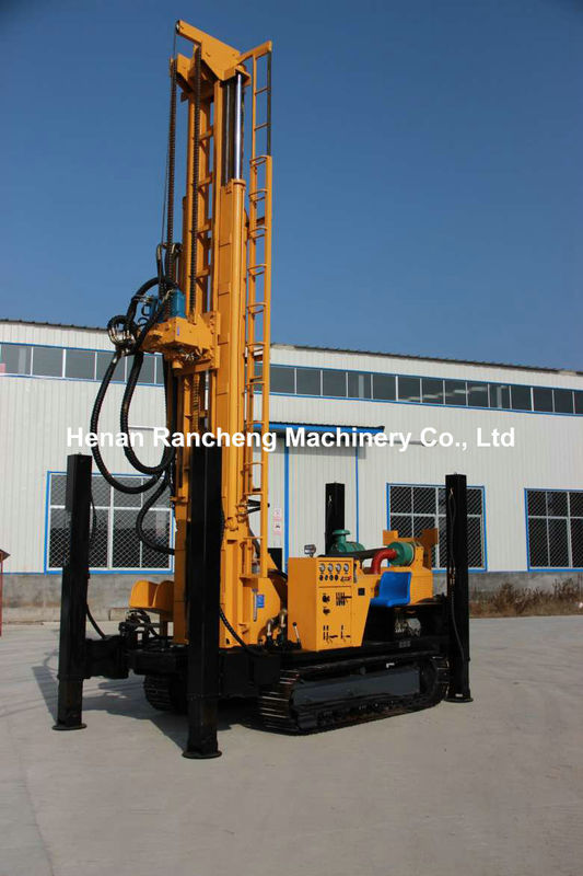 154kw Diesel Crawler Mobile Hydraulic Rotary 800m Mine Deep Hole Underground Water Well Drilling Rig