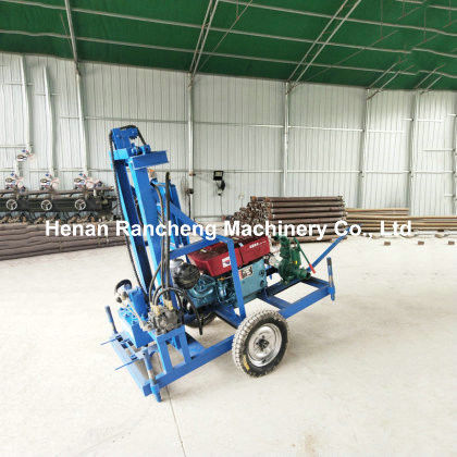 Powerful Portable Water Well Drilling Machine for 150m Drilling Depth and 450mm Diameter