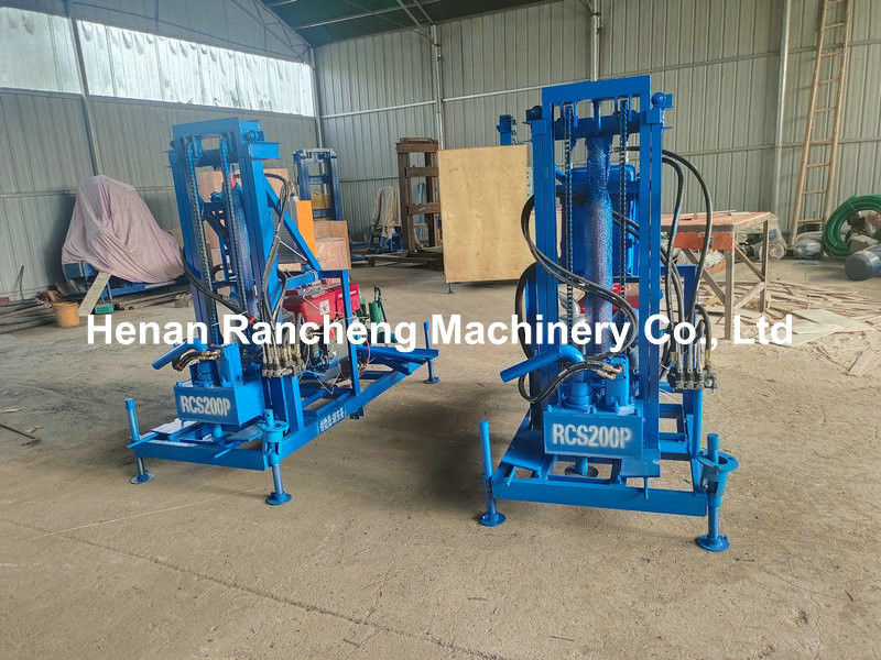 Powerful Portable Water Well Drilling Machine for 150m Drilling Depth and 450mm Diameter