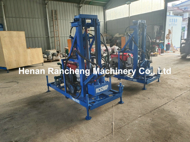 Powerful Portable Water Well Drilling Machine for 150m Drilling Depth and 450mm Diameter