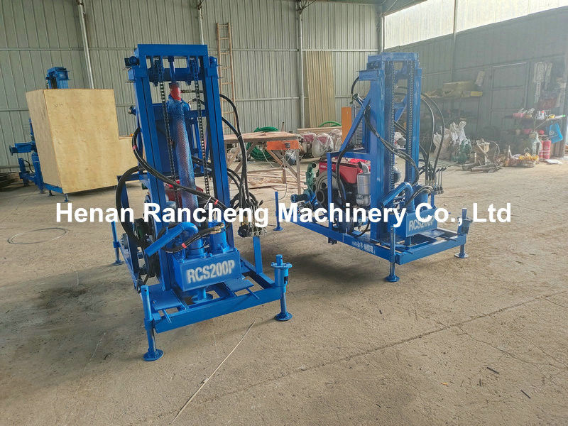 Powerful Portable Water Well Drilling Machine for 150m Drilling Depth and 450mm Diameter