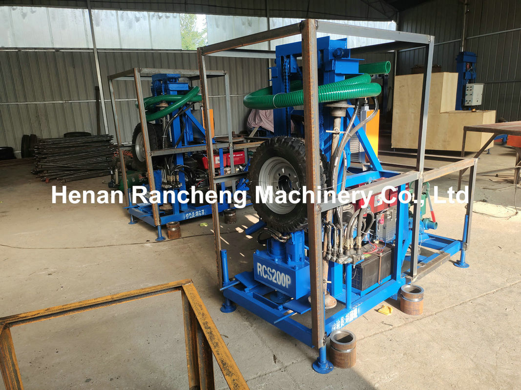Hydraulic Operation System Water Drilling Machine 150m Depth For Farm Irrigation Well Drilling