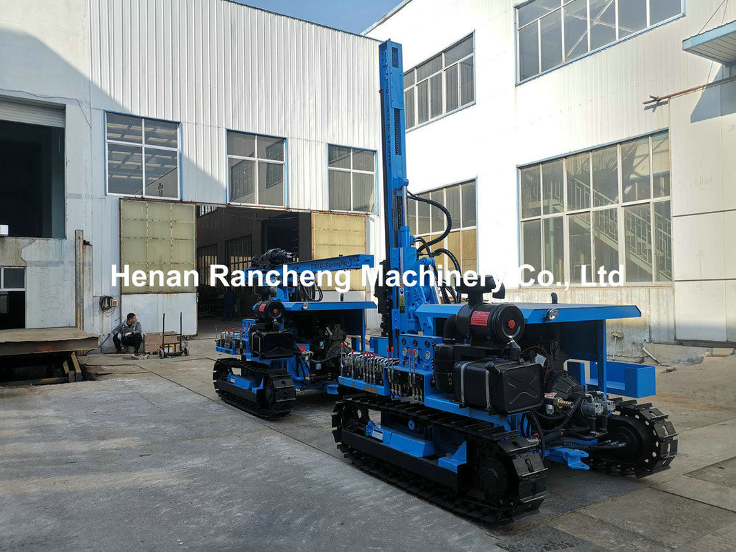 90mm - 140mm Dia DTH Drilling Equipment 45kw Diesel Engine Down The Hole Drill Rig
