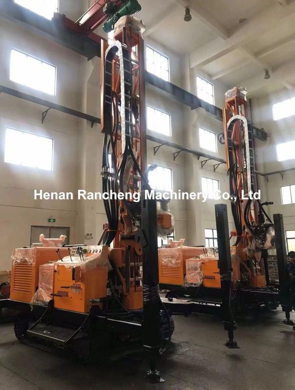 Crawler Type 150m Drill Depth Multifunctional Engineering Drill Rig With 125KW Cu-mmins Engine