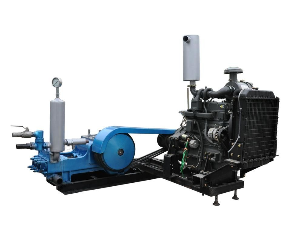 600 L/Min Flow Rate Small Drilling Mud Pump 110mm Piston Stroke 55kw Power Inpute