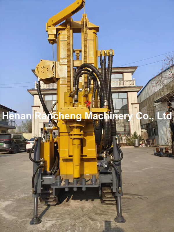 150m Deep Mini Portable Crawler Water Well Drilling Machine For Water Drilling Projects