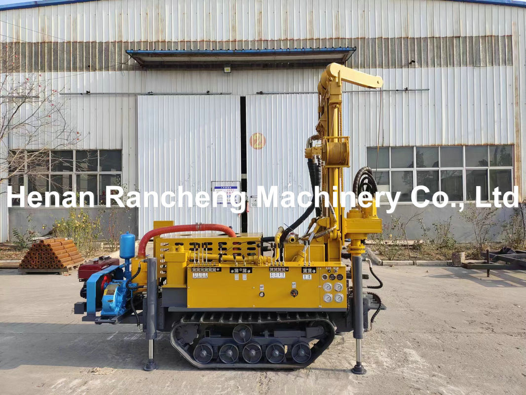 RCF150S 150m Depth Compact Rubber Track Water Well Drilling Rig Machine With 42KW Yuchai Engine