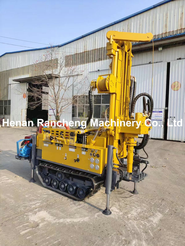 RCF150S 150m Depth Compact Rubber Track Water Well Drilling Rig Machine With 42KW Yuchai Engine