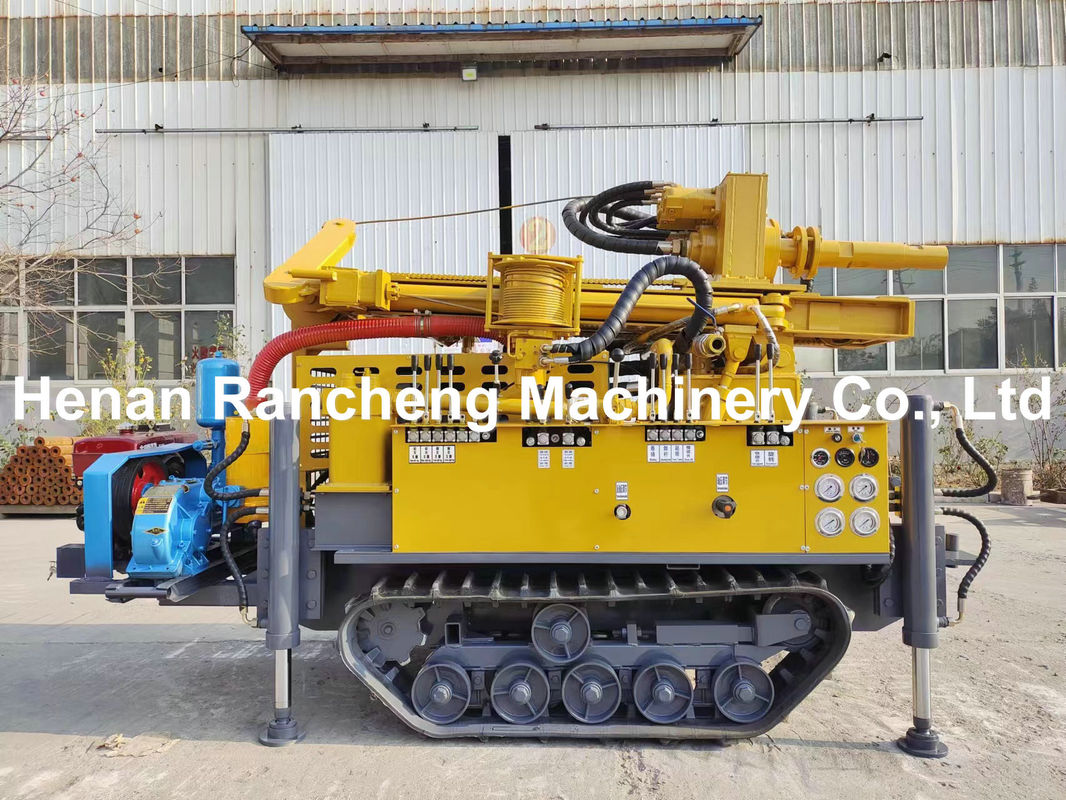 RCF150S 150m Depth Compact Rubber Track Water Well Drilling Rig Machine With 42KW Yuchai Engine