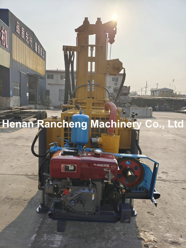 Crawler Mini Type Smaller Water Well Drilling Rig For Rock Drilling