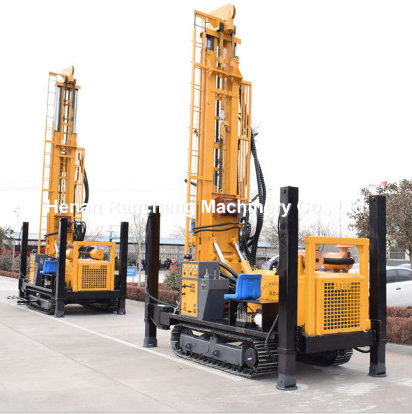 600m Deep  Water Well Diesel Engine Drilling Rig RCF600C DTH Mining Crawler Mounted Machine