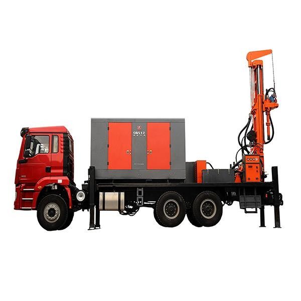 200m Depth Truck Mounted Borehole Drill Machine Rotary Oil Drilling Equipment Water Well Drilling Rigs