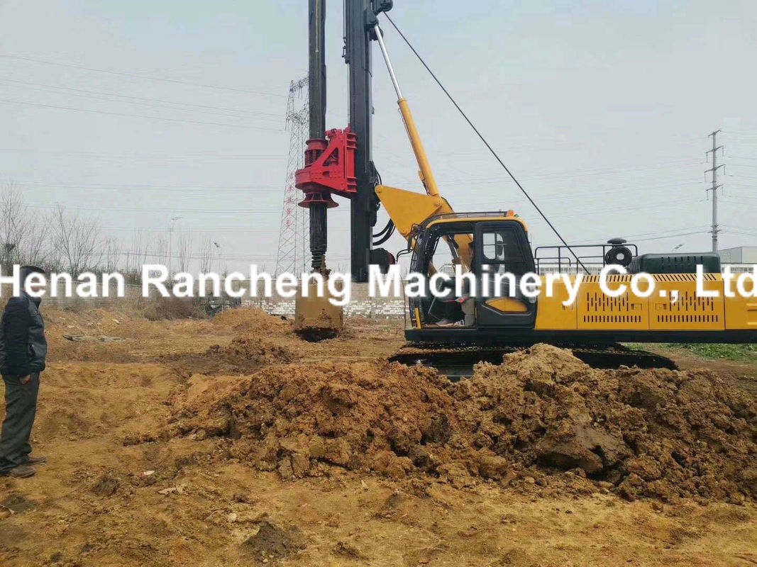 Engineering Equipment RCQ530 Rotary Drilling Rig Crawler Type Machine