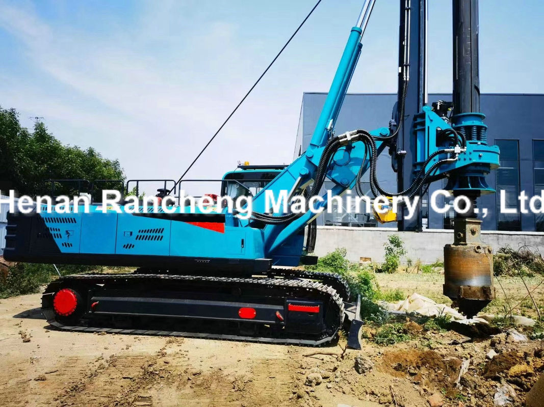 Engineering Equipment RCQ530 Rotary Drilling Rig Crawler Type Machine