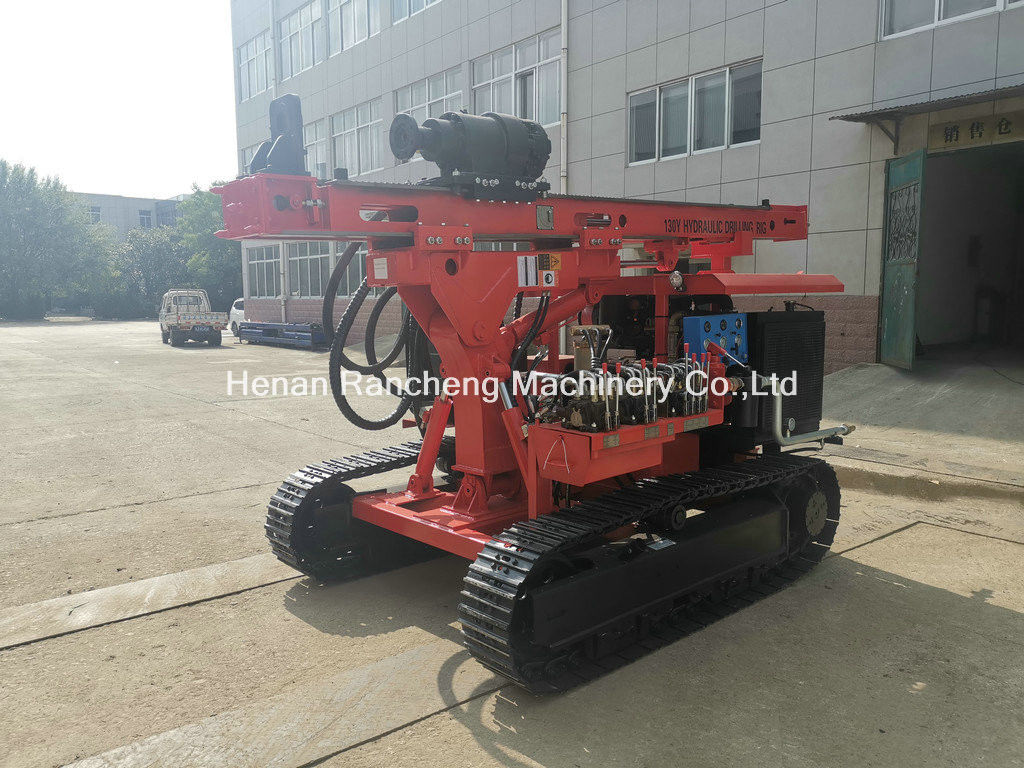 RC130Y Hydraulic Crawler Pile Drilling Machine 30m Screw Solar Pile Driver Pile Drilling Rig