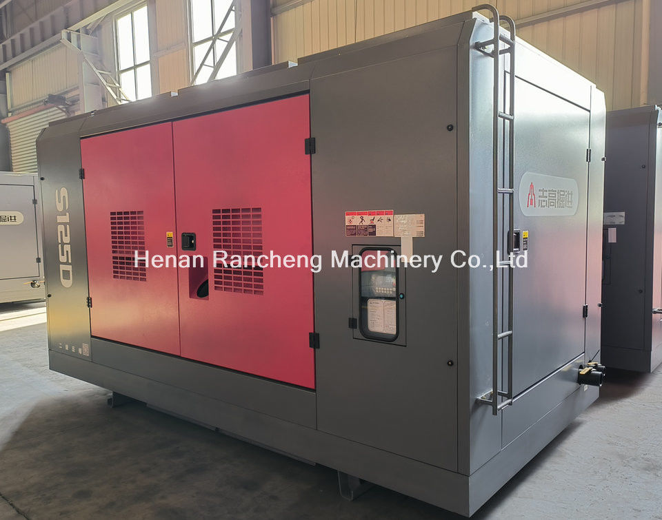 S125D Air Compressor with 410KW Cu-mmins Engine  for 300-400m Drilling