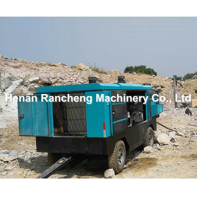 25-27m³/Min Air Capacity LGCY Two-Stage Diesel Screw Type Air Compressor For Jack Hammer/Drilling Rig