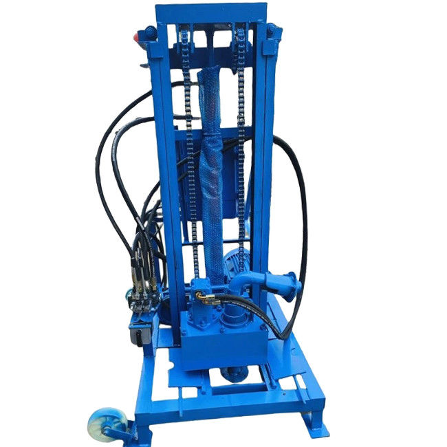 11KW Portable Water Well Drilling Machine 150m Drilling Depth 50mm Drill Rod Dia