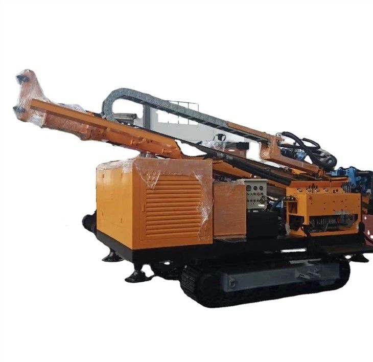 150m Drill Depth RC Drilling Rig 1.2km/h Walk Speed Hydraulic Crawler Drilling Rig
