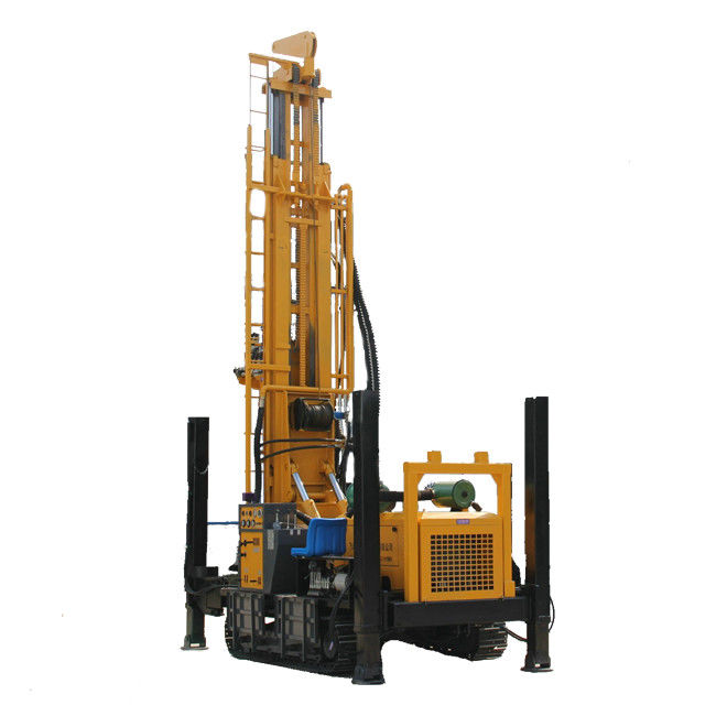 700m Depth 140 - 400mm Bore Dia Water Well Drill Machine 132KW Cummins Engine