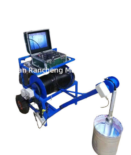 Outdoor Visual Waterproof Camera Borewell Camera With Custom Logging Cable And Monitor Size 16 Inch