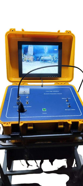 300m Well Inspection Camera Underwater Camera With Electric Winch And Aluminum Alloy Main Control Box