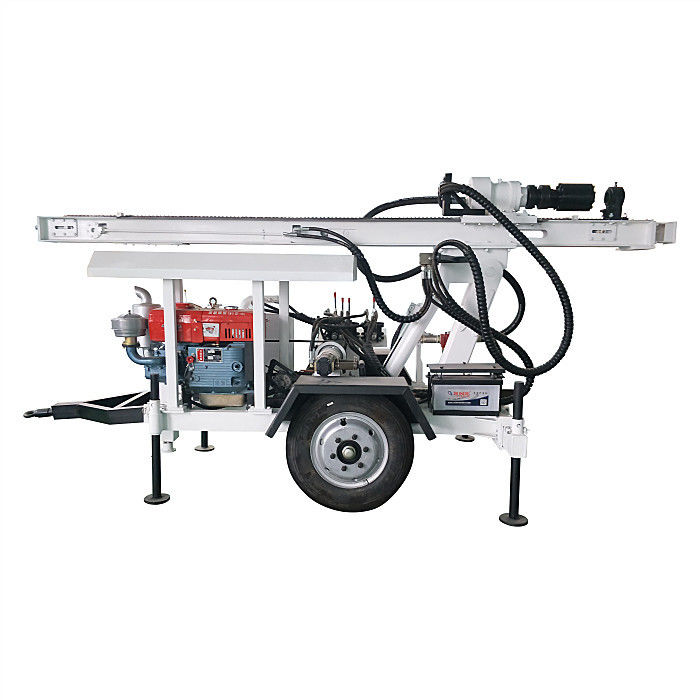 RC120W Small Water Well Drilling Machine Suitable for down-the-hole hammer and rotary drilling