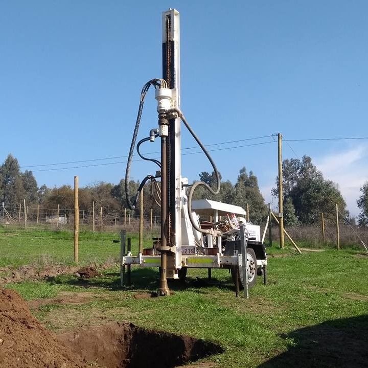 RC120W Small Water Well Drilling Machine Suitable for down-the-hole hammer and rotary drilling