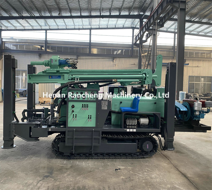 Portable Hydraulic Crawler Core Borehole Pneumatic Water Well Drilling Rig Machine