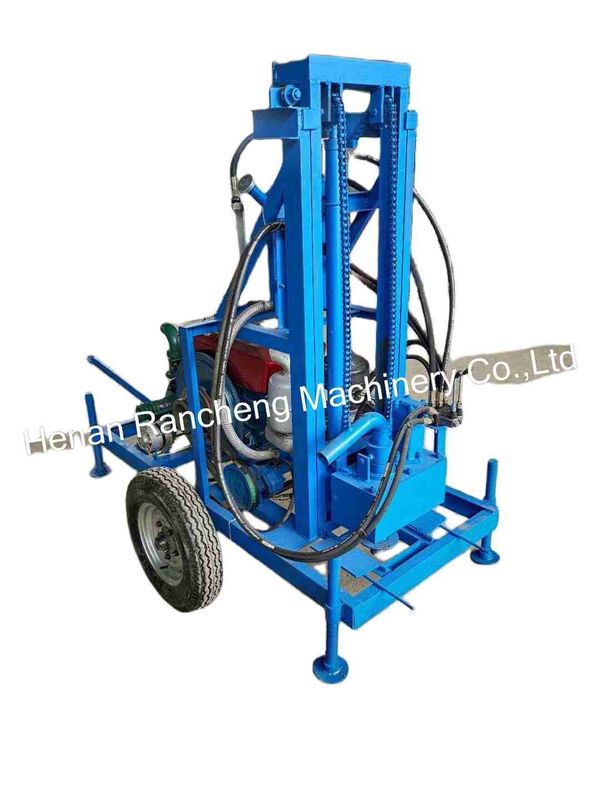 Powerful Portable Water Well Drilling Machine for 150m Drilling Depth and 450mm Diameter