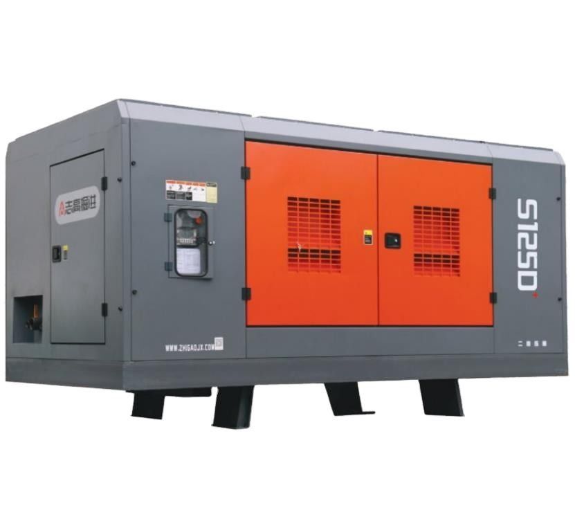 S125D Air Compressor with 410KW Cu-mmins Engine  for 300-400m Drilling