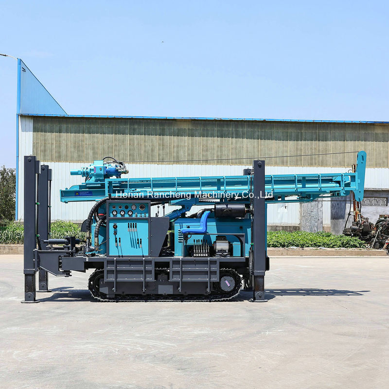 Efficiency And Reliability Depth 350m Crawler Mounted Water Well Drilling Machine With 91KW Yuchai Engine