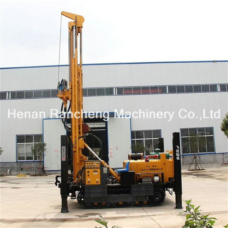 118kw Diesel Engine Air DTH Drilling Rig 450m Deep Water Well Drilling Rig / Mine Drilling Rig Machine