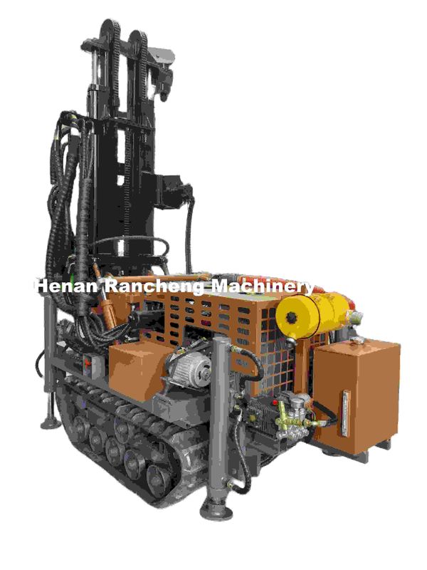 150m Deep Mini Portable Crawler Water Well Drilling Machine For Water Drilling Projects
