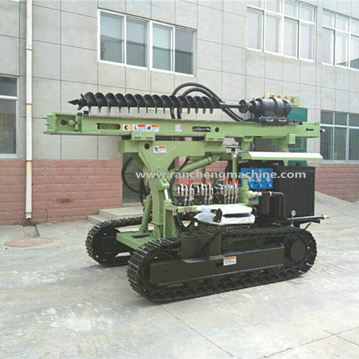 Max Bore Diameter 400mm RC130Y Micro Pile Rig Versatile Drilling Solution For Water Wells Auger Piles DTH Projects