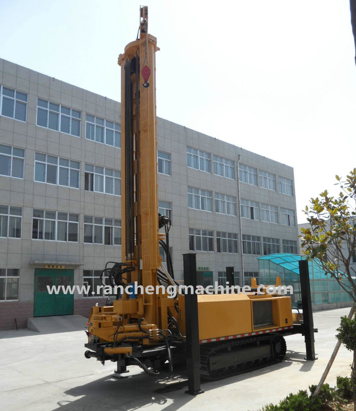 RCF800C 800m Drilling Rig Cummins Engine Steel Crawler Type Well Drilling Rig