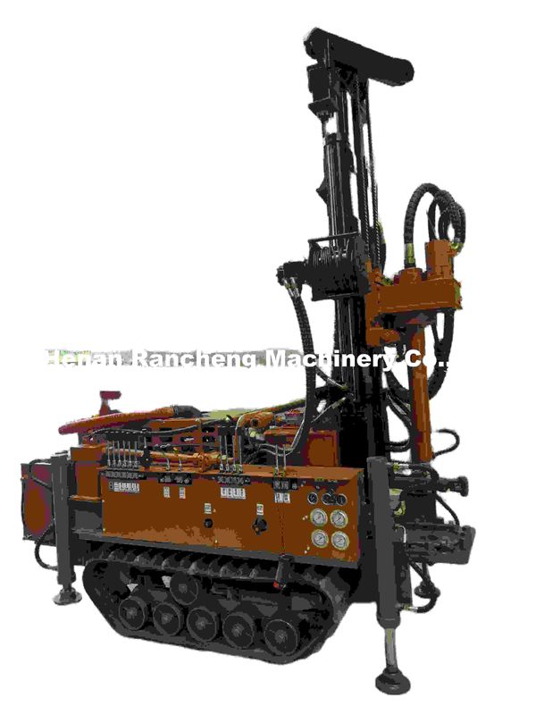 RCF150S 150m Depth Compact Rubber Track Water Well Drilling Rig Machine With 42KW Yuchai Engine