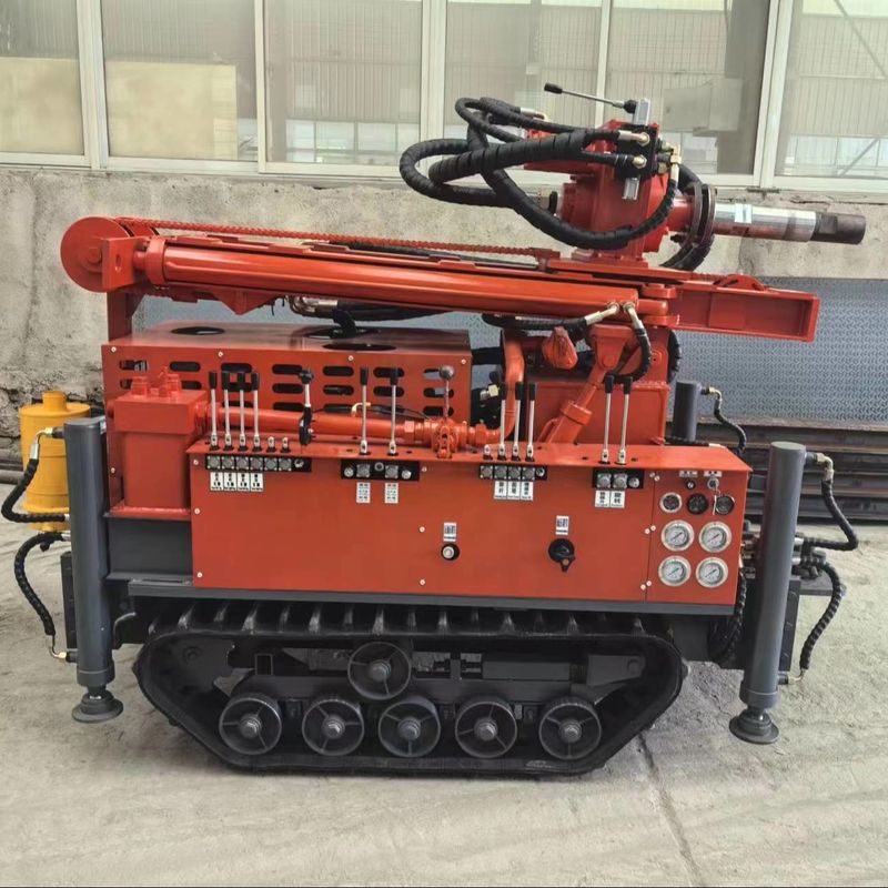 Crawler Mini Type Smaller Water Well Drilling Rig For Rock Drilling