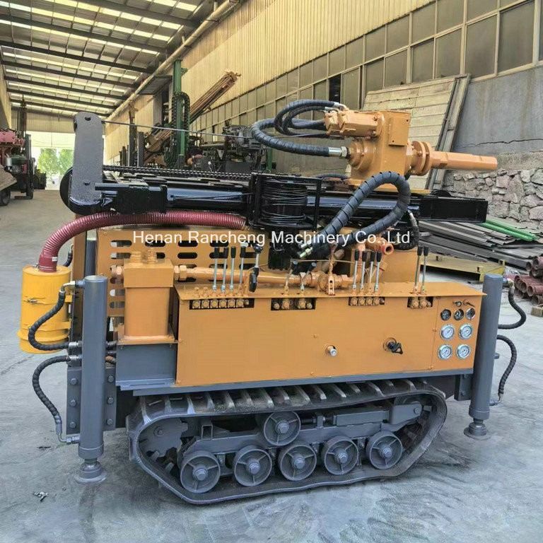 Crawler Mini Type Smaller Water Well Drilling Rig For Rock Drilling