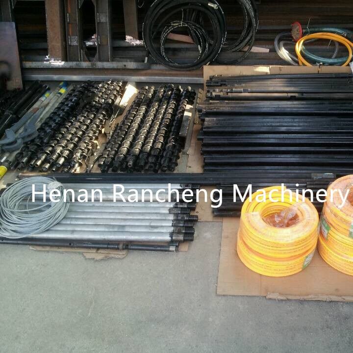 100-150m Depth  75mm-130mm Diameter Core Rig With 10.6KW 15HP Changchai