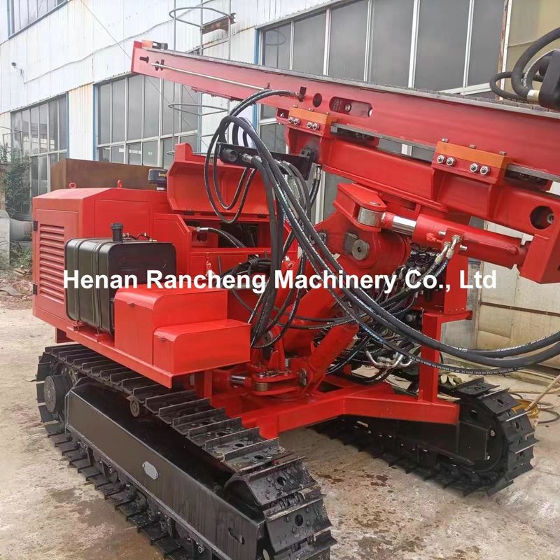 RC130Y Micro Pile Rig 400mm Bore Diameter Water Well Auger Pile DTH Drilling