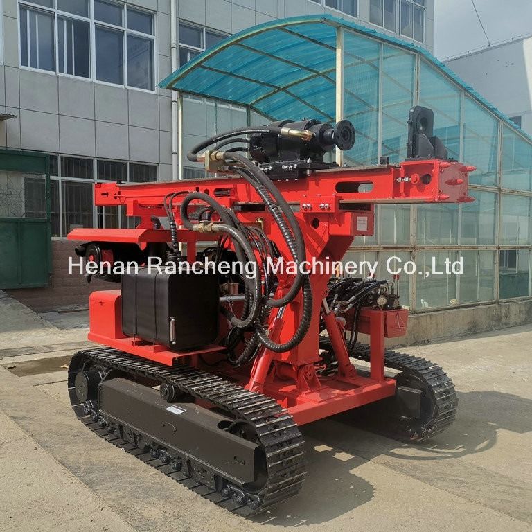 RC130Y Micro Pile Rig 400mm Bore Diameter Water Well Auger Pile DTH Drilling