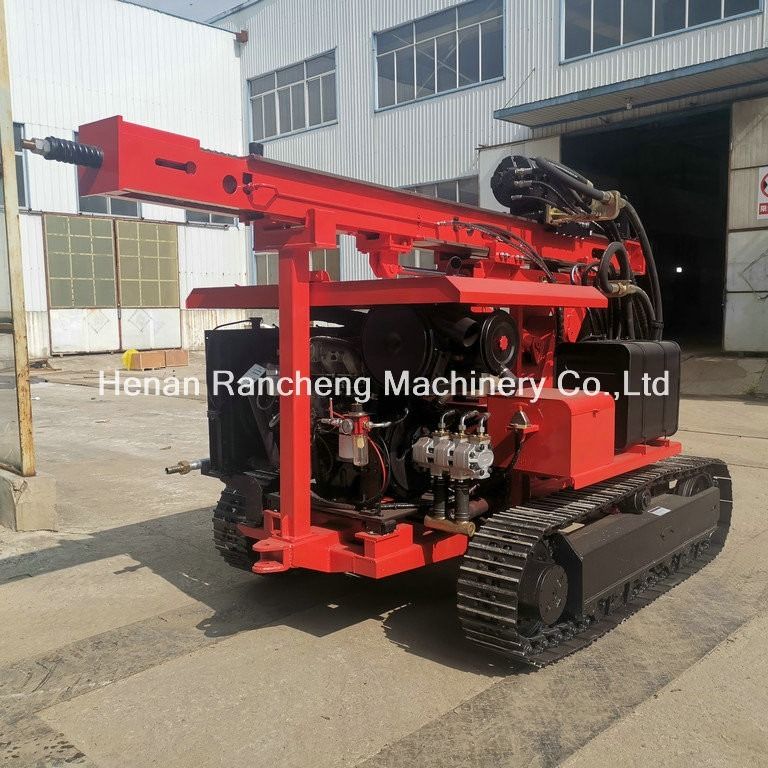 RC130Y Micro Pile Rig 400mm Bore Diameter Water Well Auger Pile DTH Drilling