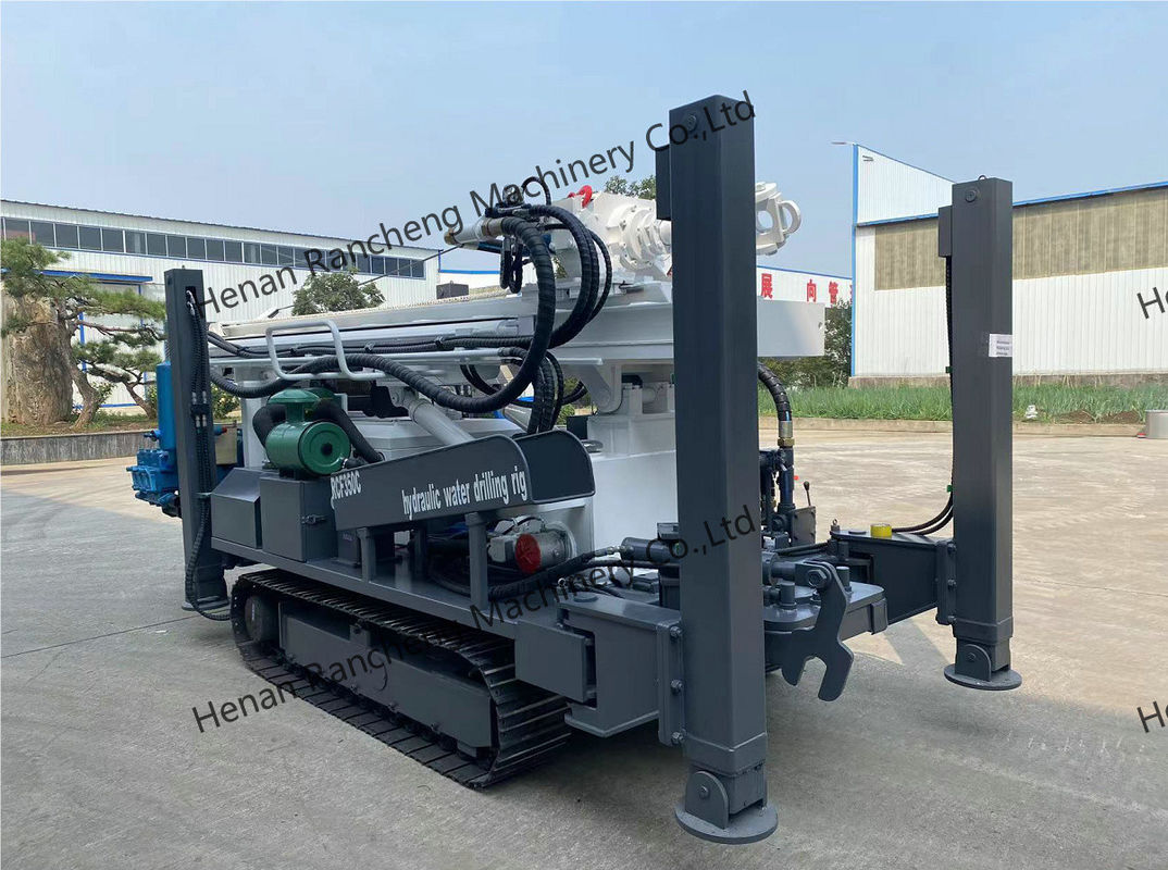 1000m Depth Water Well Drilling Machine 105mm - 800mm Dia 179KW Deep Well Drilling Rig