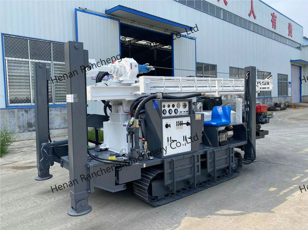 1000m Depth Water Well Drilling Machine 105mm - 800mm Dia 179KW Deep Well Drilling Rig